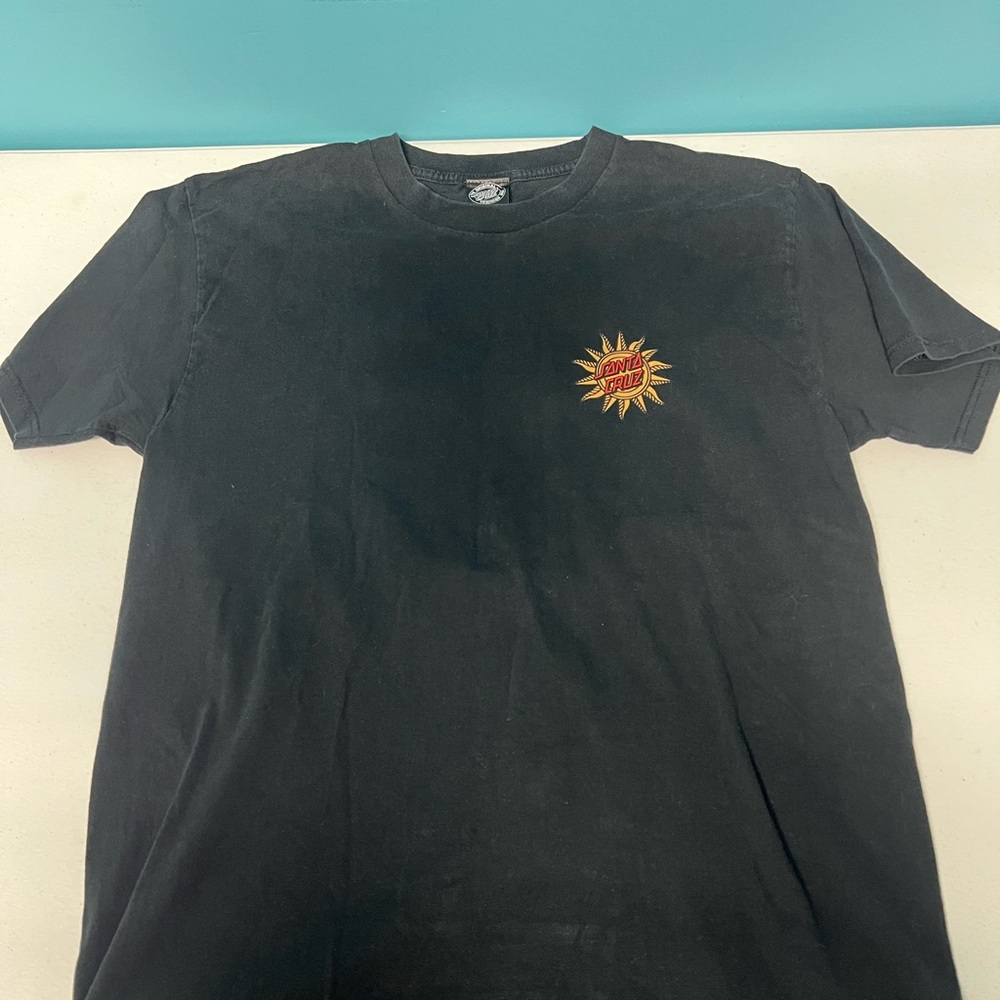 Santa Cruz Skateboards Black Tarot Graphic Tee - Picture 2 of 4